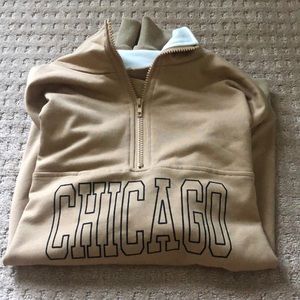 Chicago crew with 1/4 zip